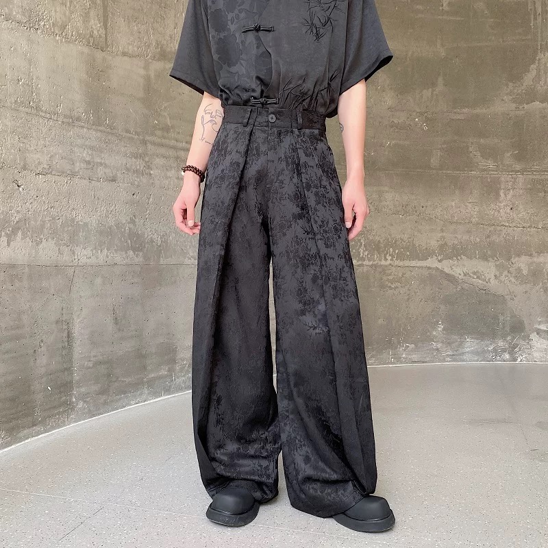 Street Fashion In Chinese - Pantalon large pour homme style chinois