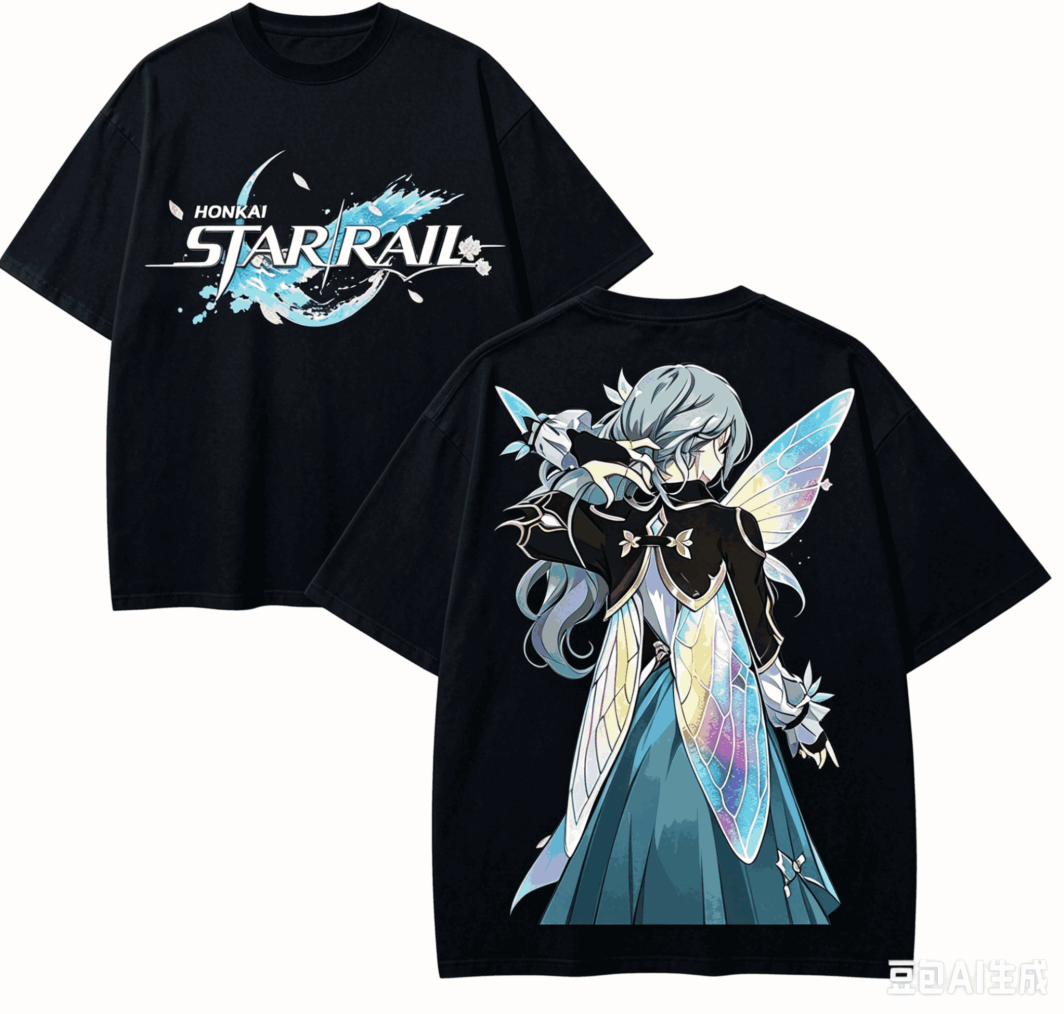 Street Fashion Model - T-shirt Honkai Star Rail pour les