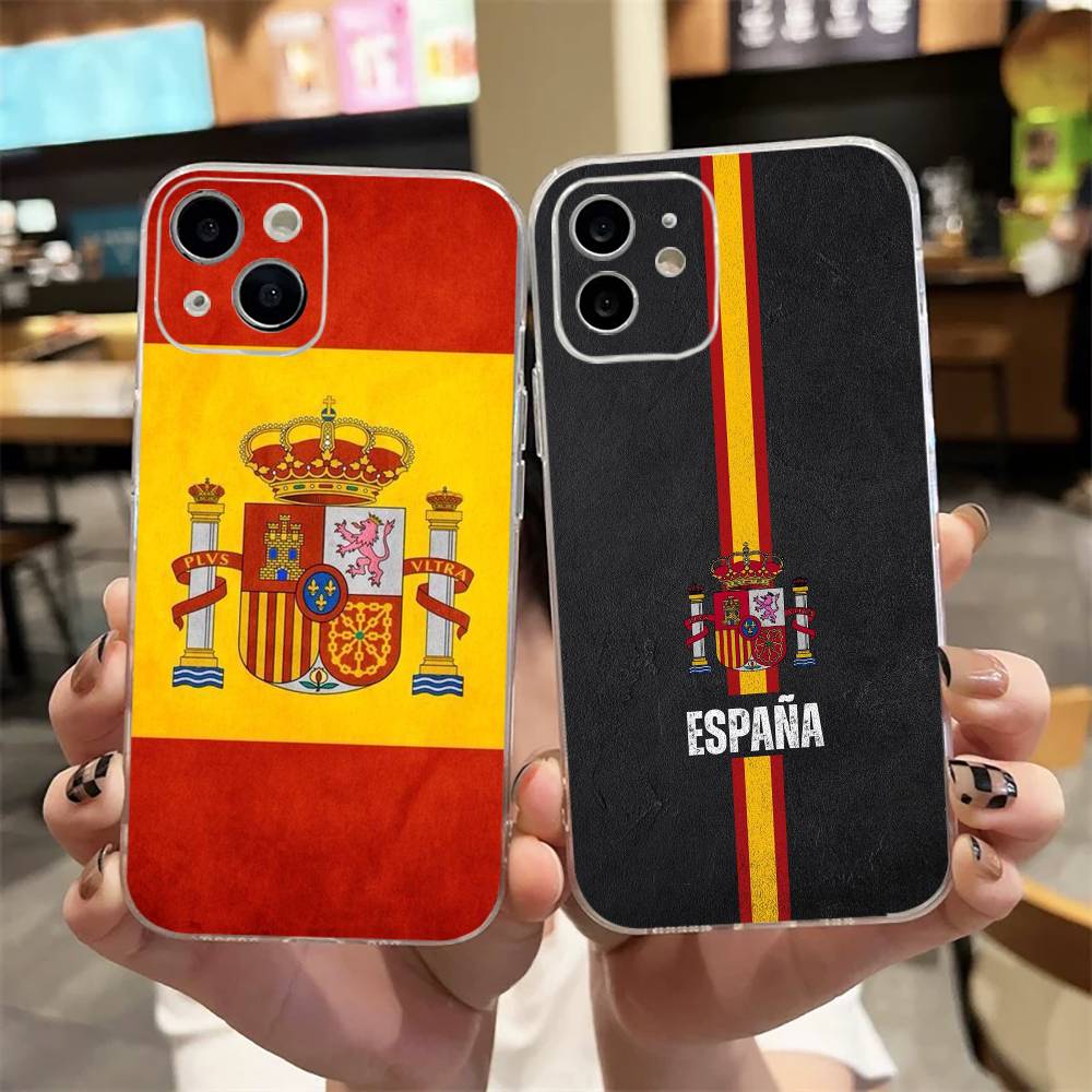 Street Fashion Store - Coque de téléphone S-Spain avec drapeau