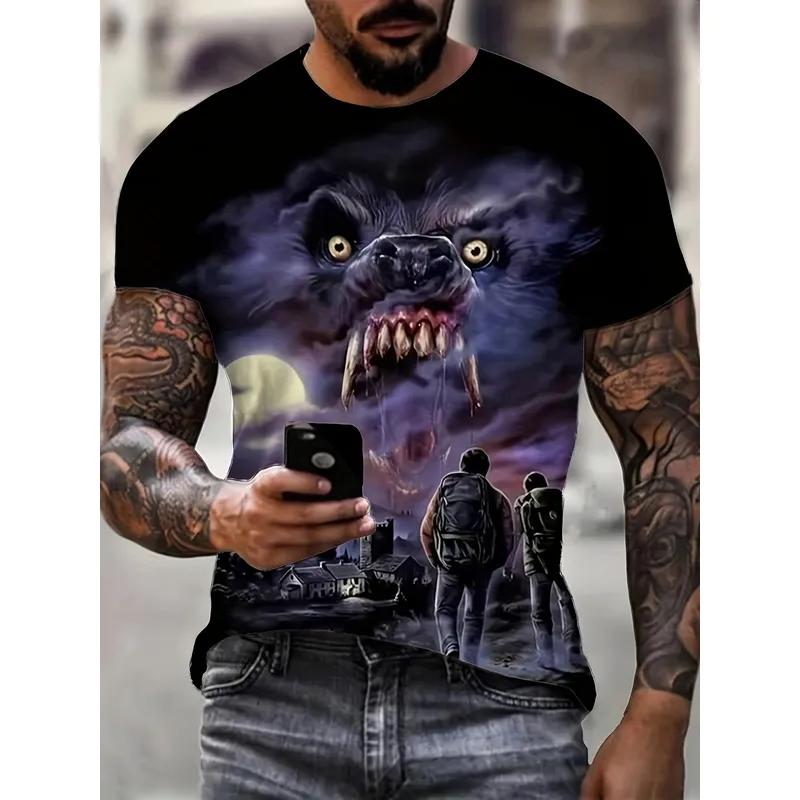 Street Fashion In London - Chemise Homme Grande Taille 2026 Imprimé