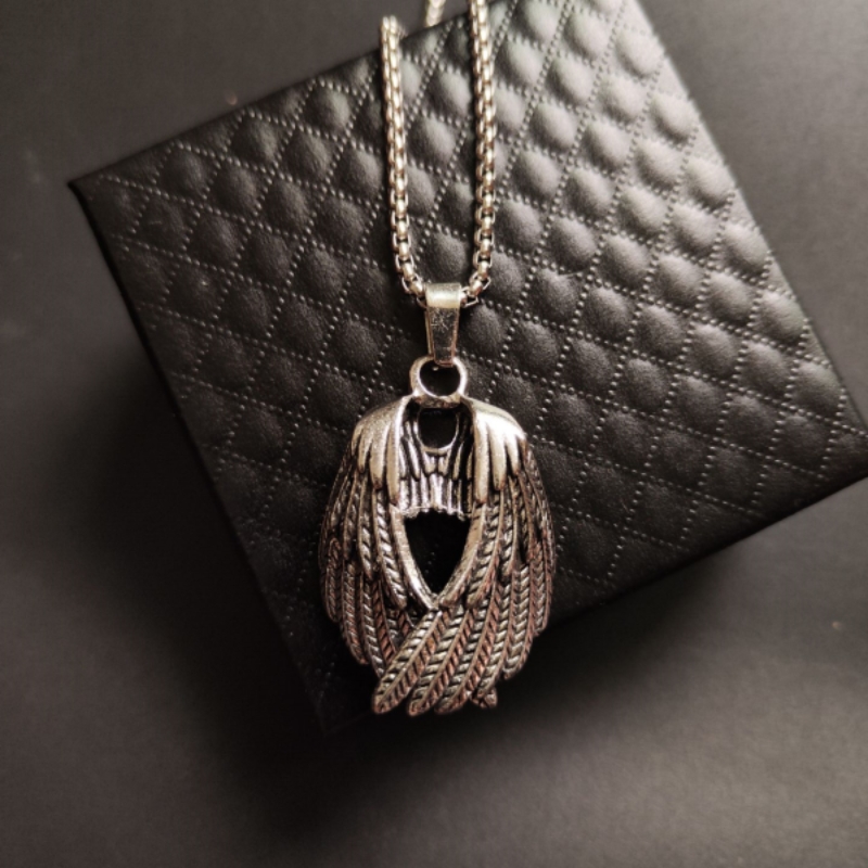 Japanese Street Fashion Female - Collier rétro niche avec ailes de