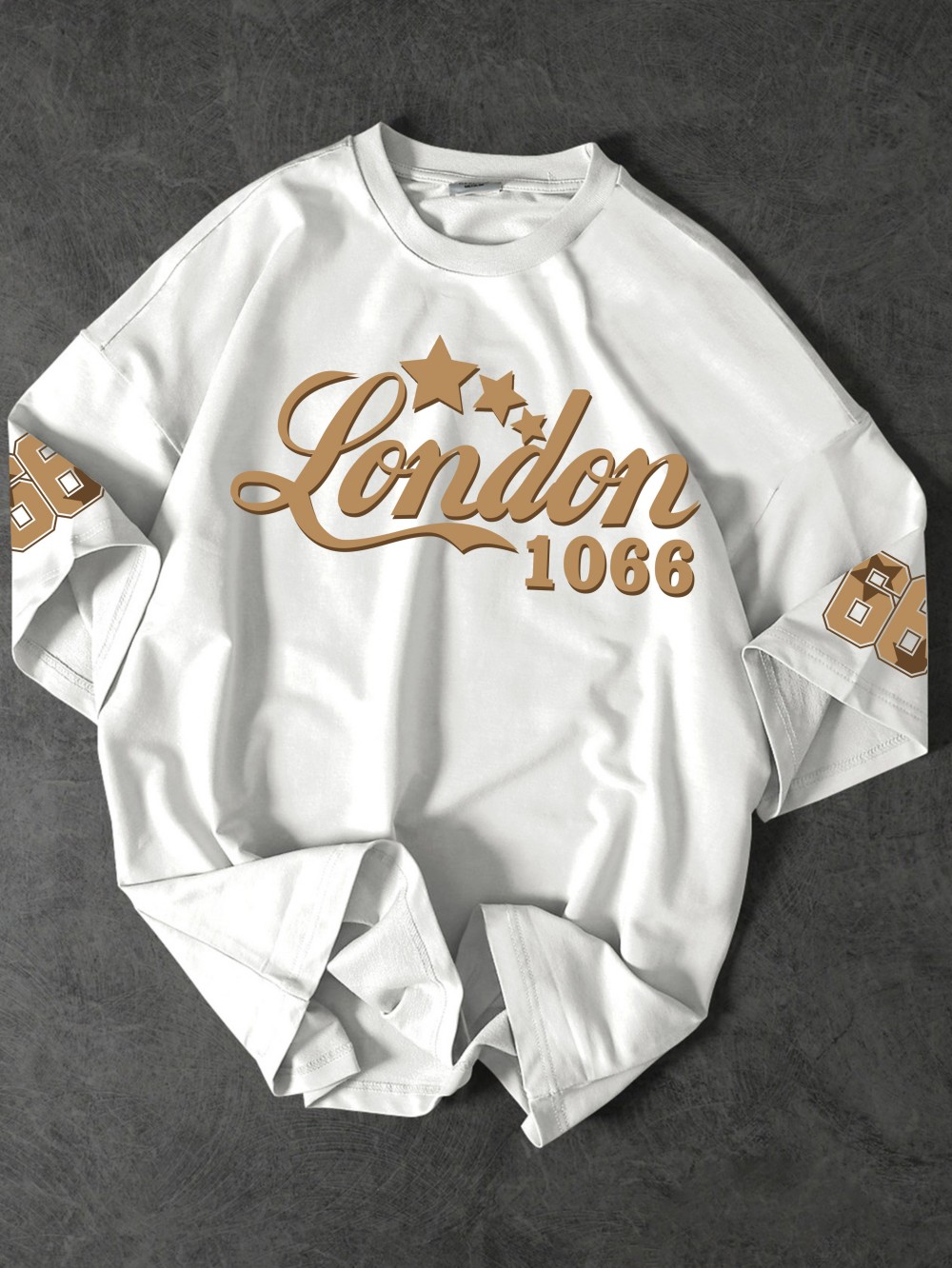 Street Fashion In London - T-shirt d'été rétro pour hommes, à