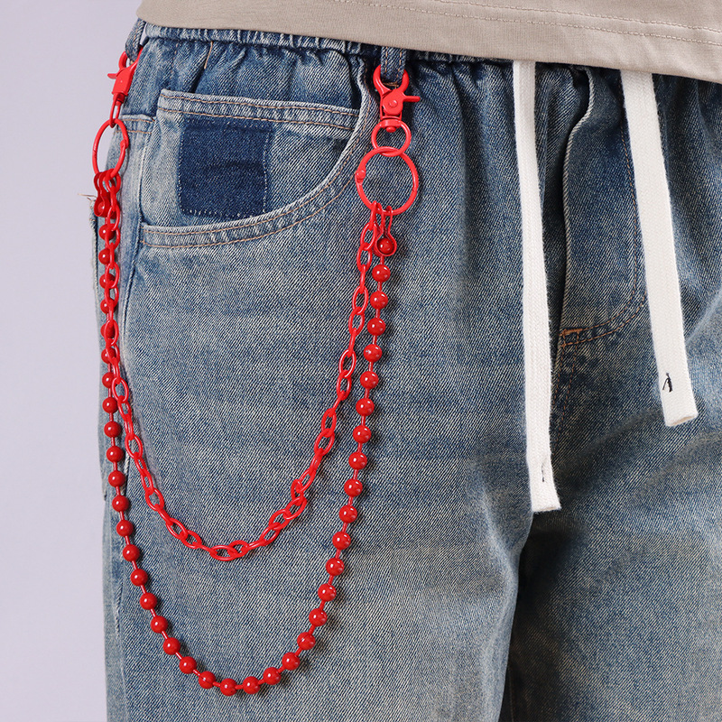Chaîne de pantalon multicouche - Girl Fashion Street avis et prix