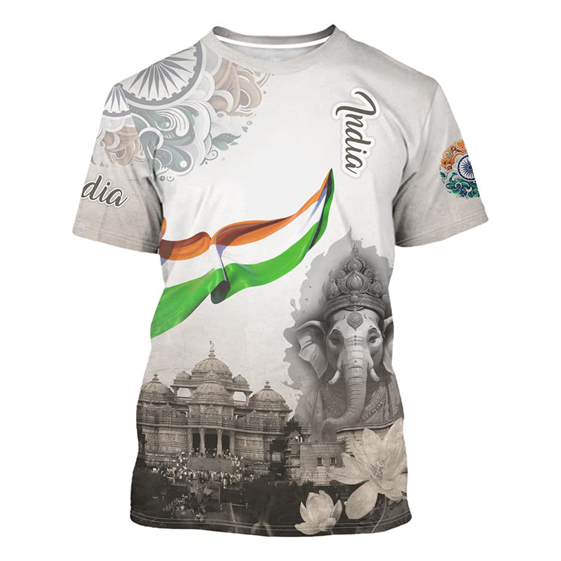 T-shirt à Manches Courtes et C - Street Fashion India avis et prix