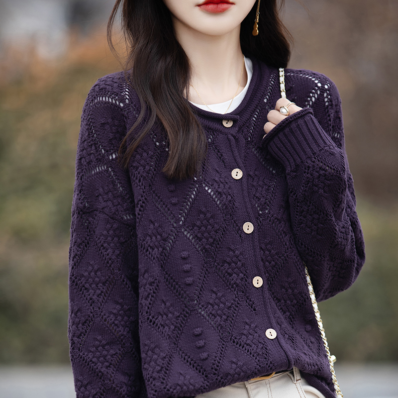 Cardigan en tricot 100 % coton - Street Fashion Model avis et prix
