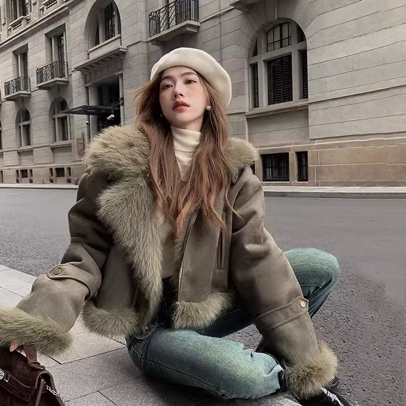 Manteau féerique en daim pour  - Street Fashion Model avis et prix