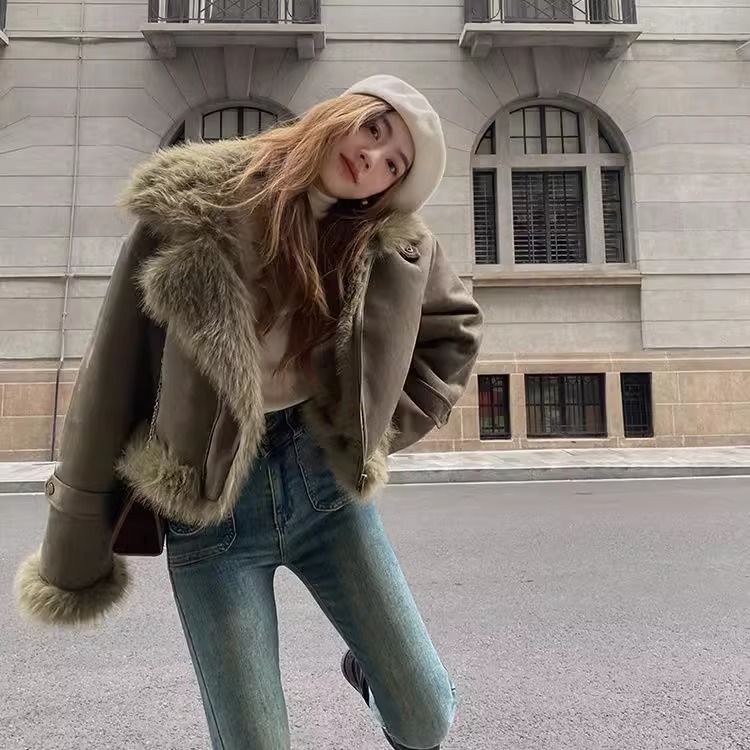 Manteau féerique en daim pour  - Street Fashion Model avis et prix