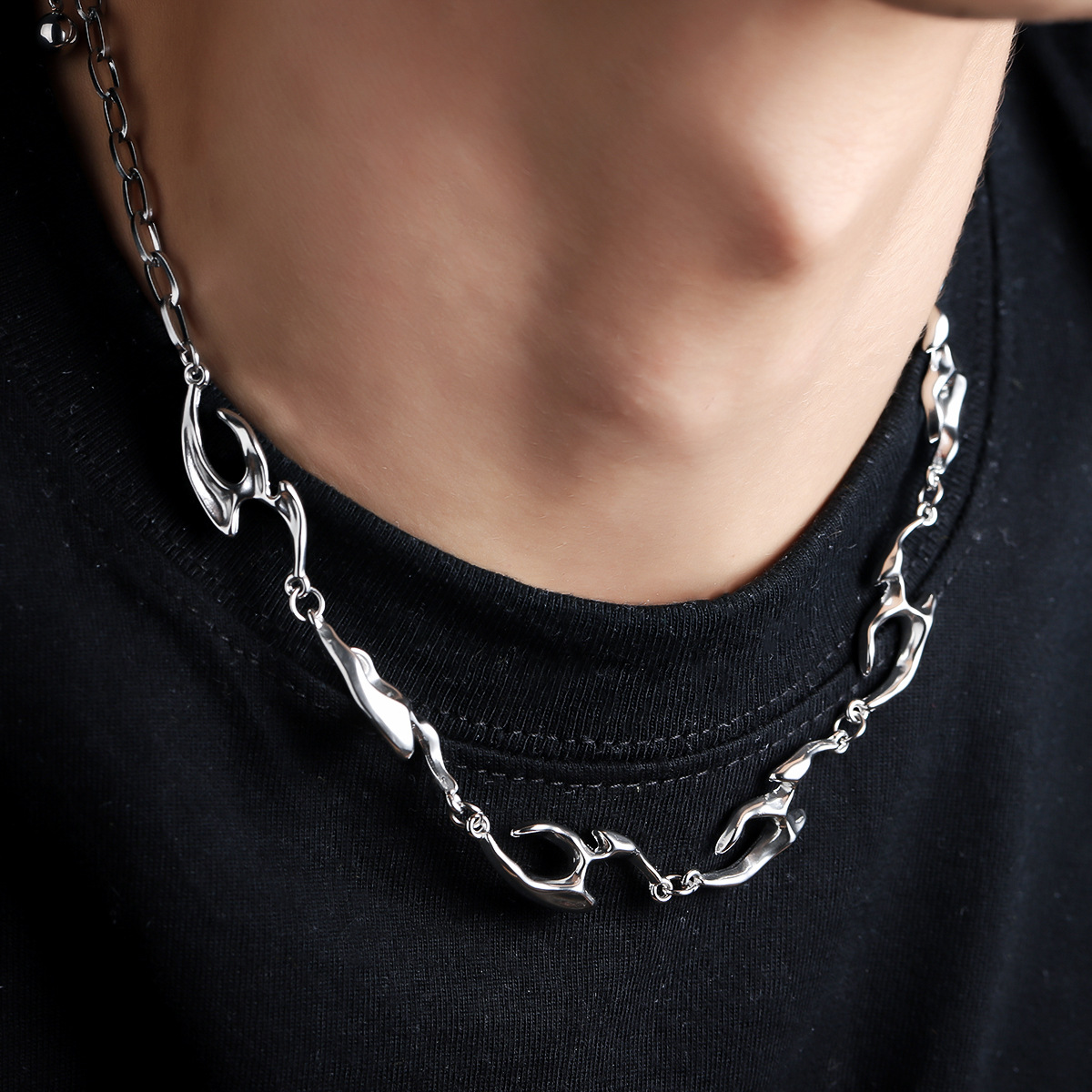 HUANZBottles-Collier en métal  - Street Fashion Trends 2025 avis et prix