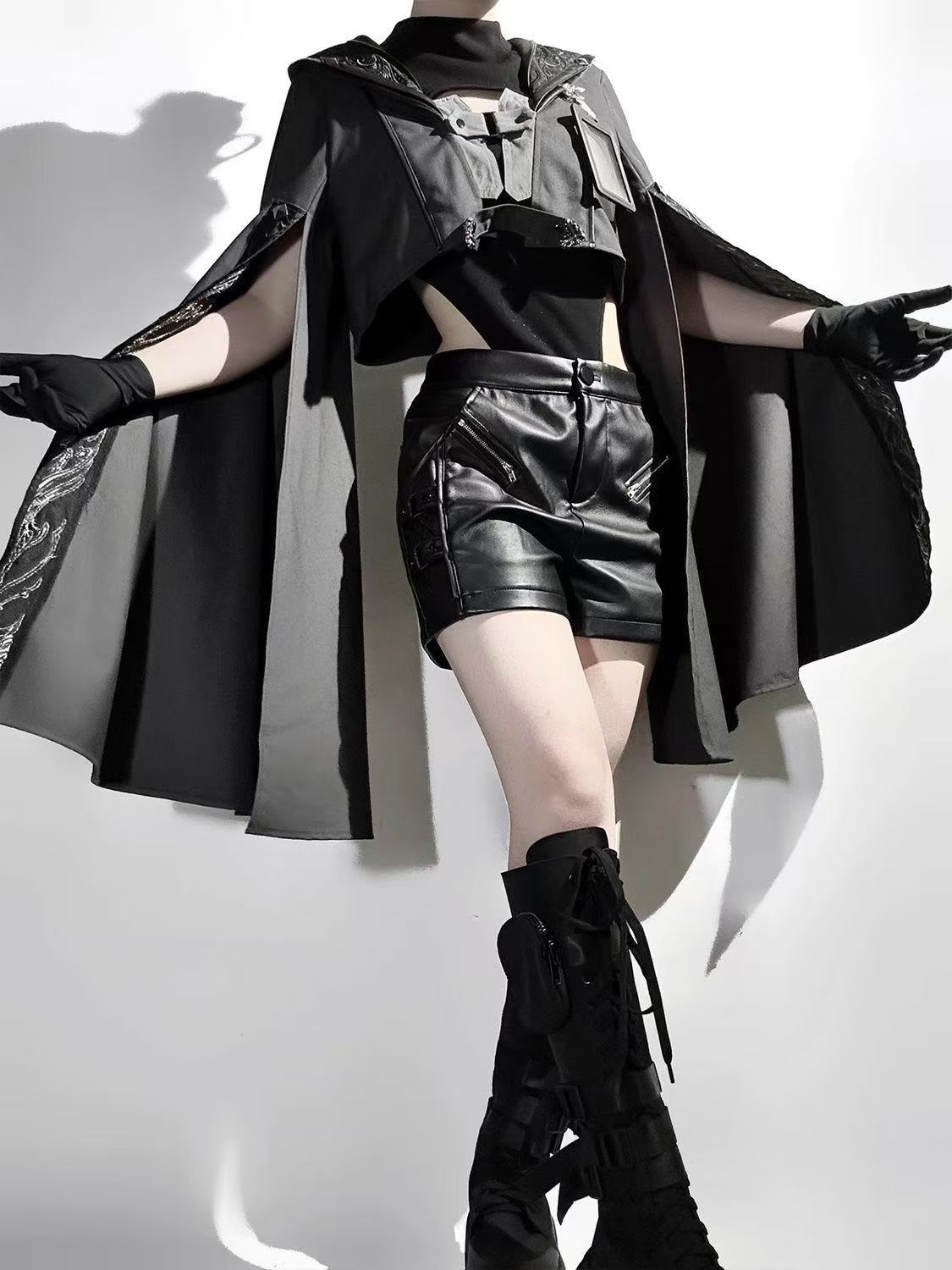Costume gothique noir foncé po - Street Fashion In Chinese avis et prix