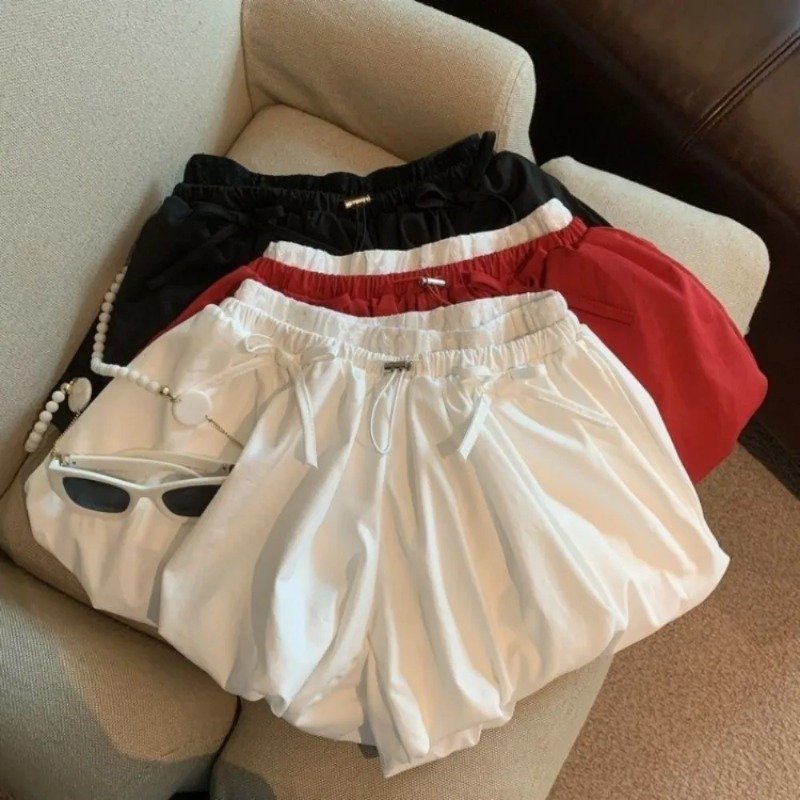 Shorts taille haute unis style - Japanese Street Fashion Female avis et prix
