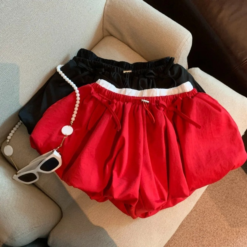 Shorts taille haute unis style - Japanese Street Fashion Female avis et prix