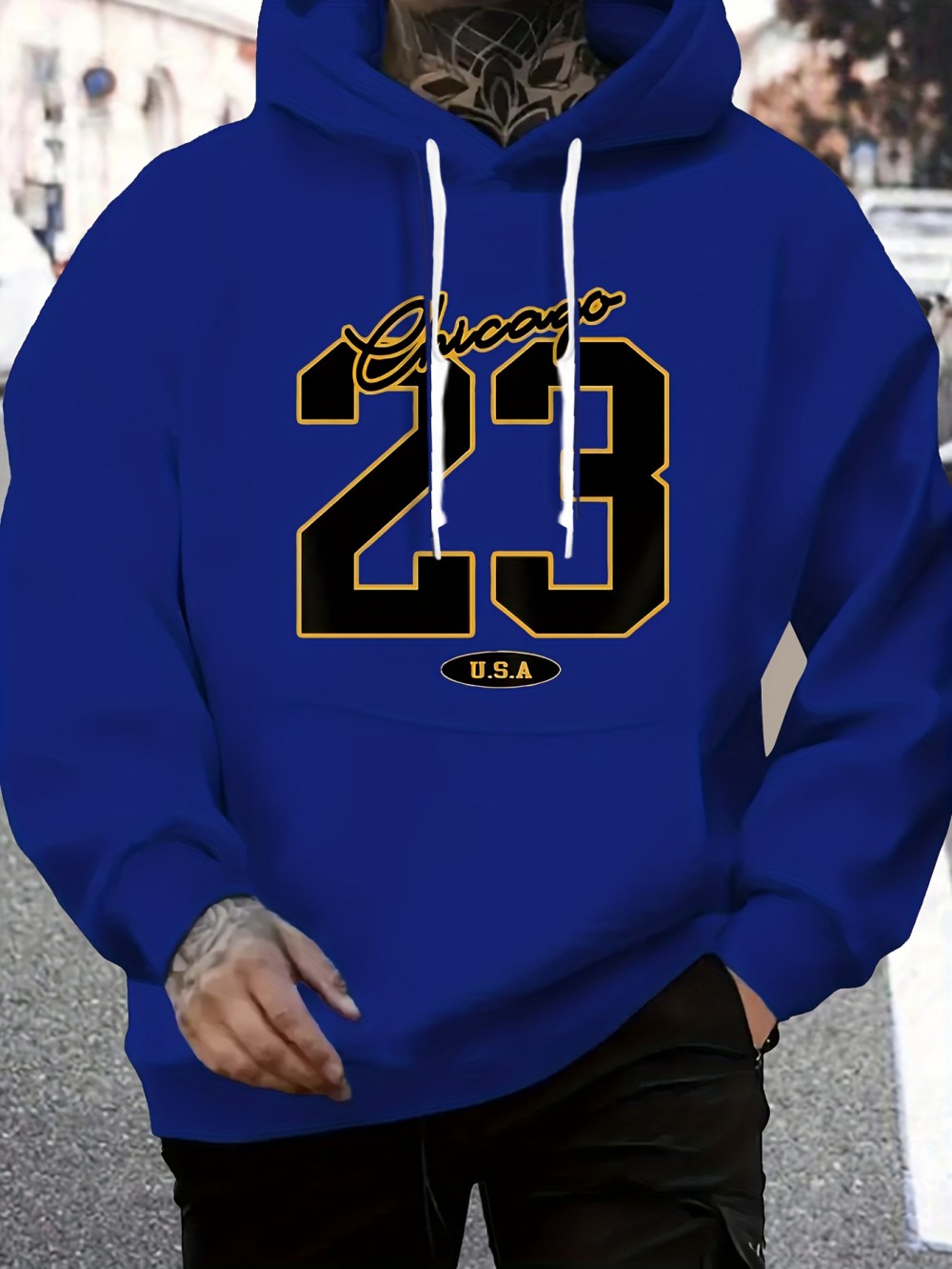 Sweat-shirt à capuche pour hom - Street Fashion Chicago avis et prix