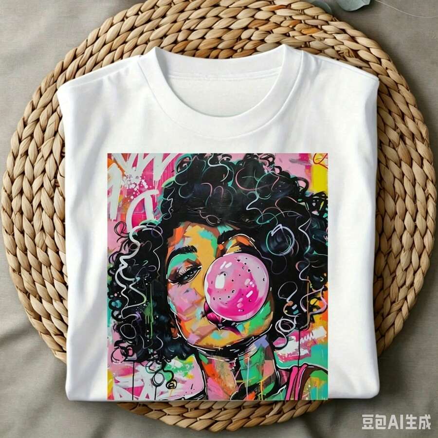 T-shirt graphique décontracté  - Street Fashion Trends 2025 avis et prix