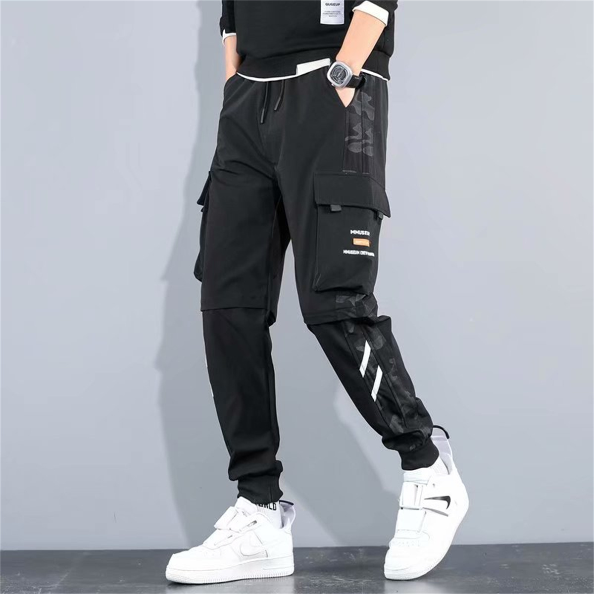 Pantalon Cargo Décontracté Hom - Street Fashion Model avis et prix