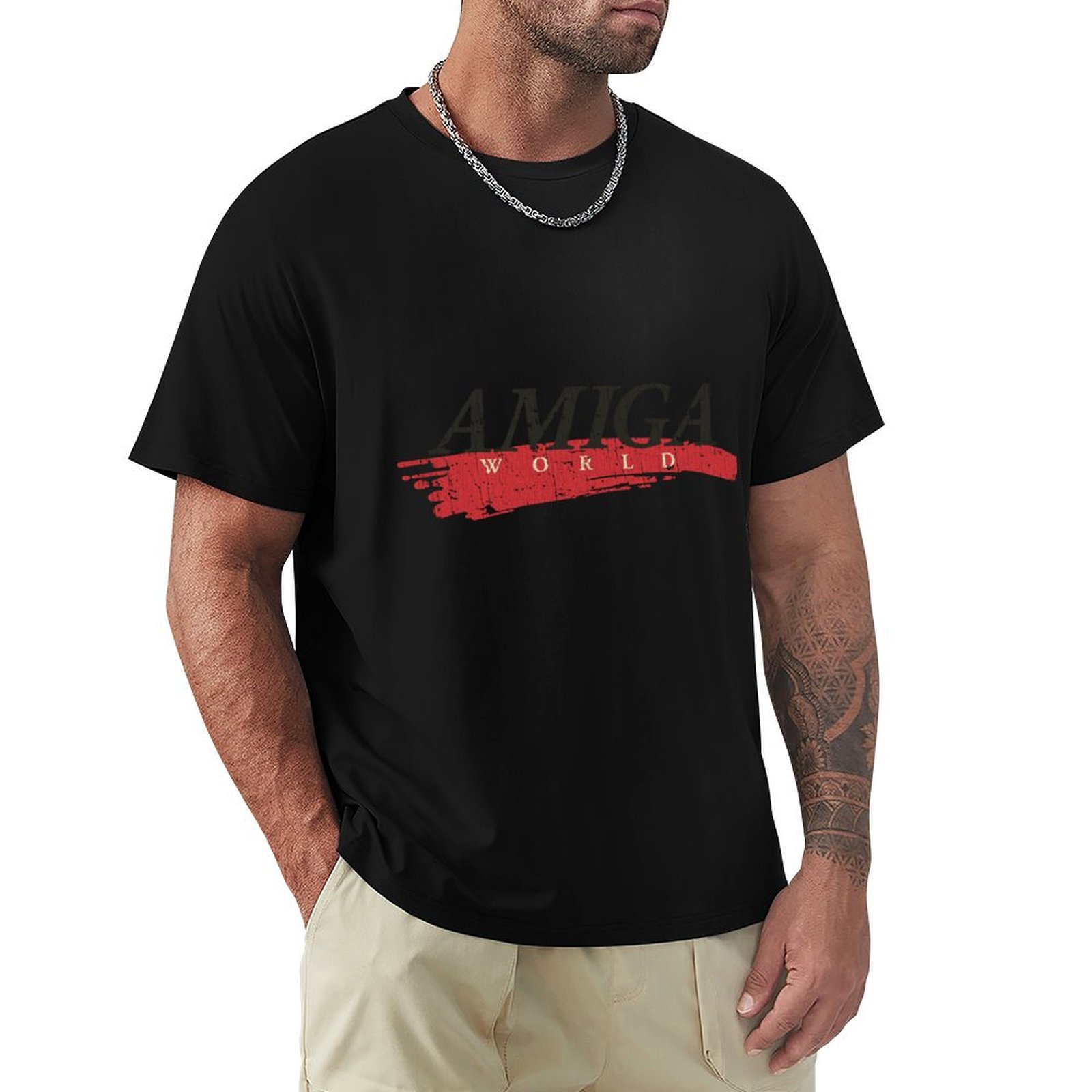 T-Shirt Amiga World Magazine 1 - Street Fashion Magazines avis et prix