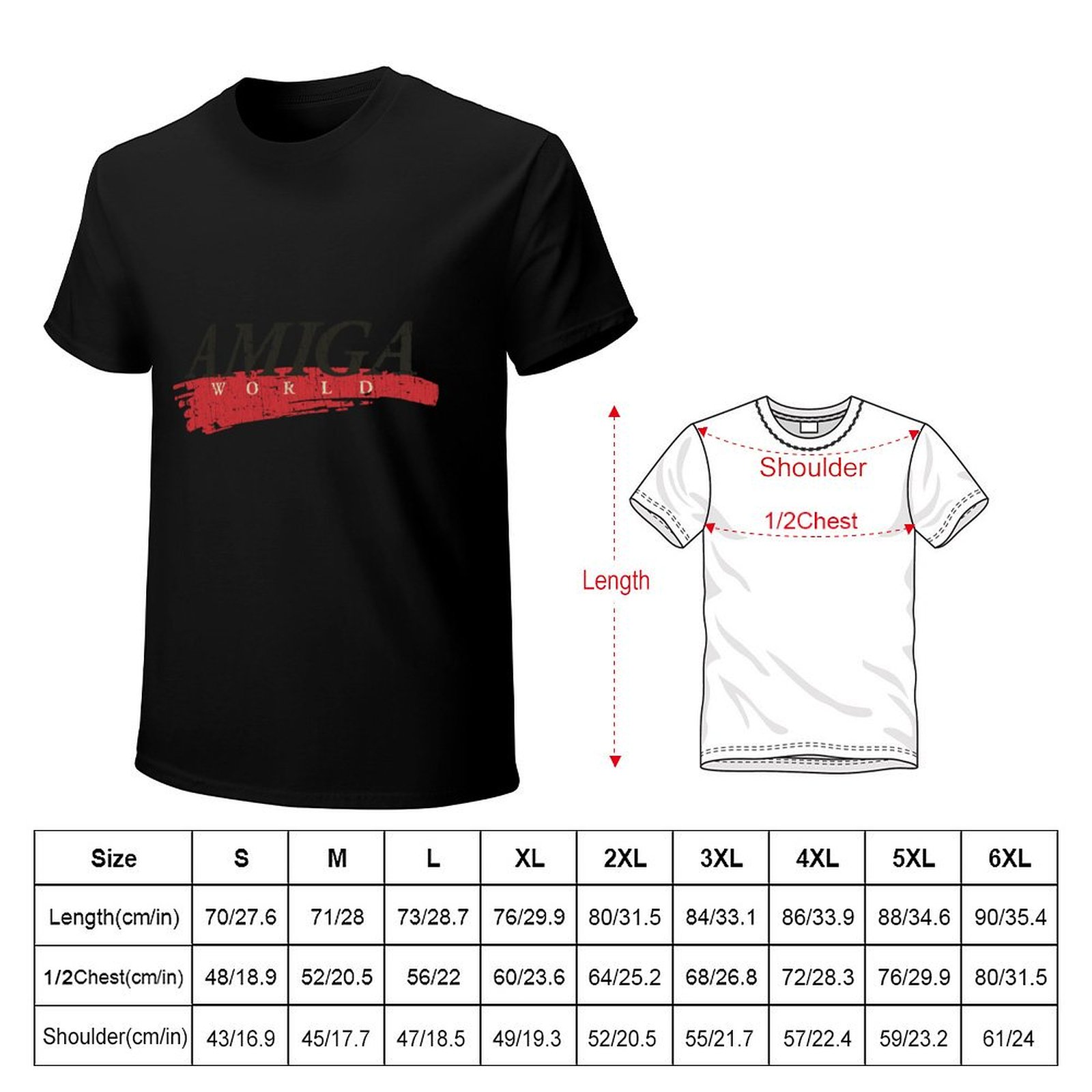 T-Shirt Amiga World Magazine 1 - Street Fashion Magazines avis et prix