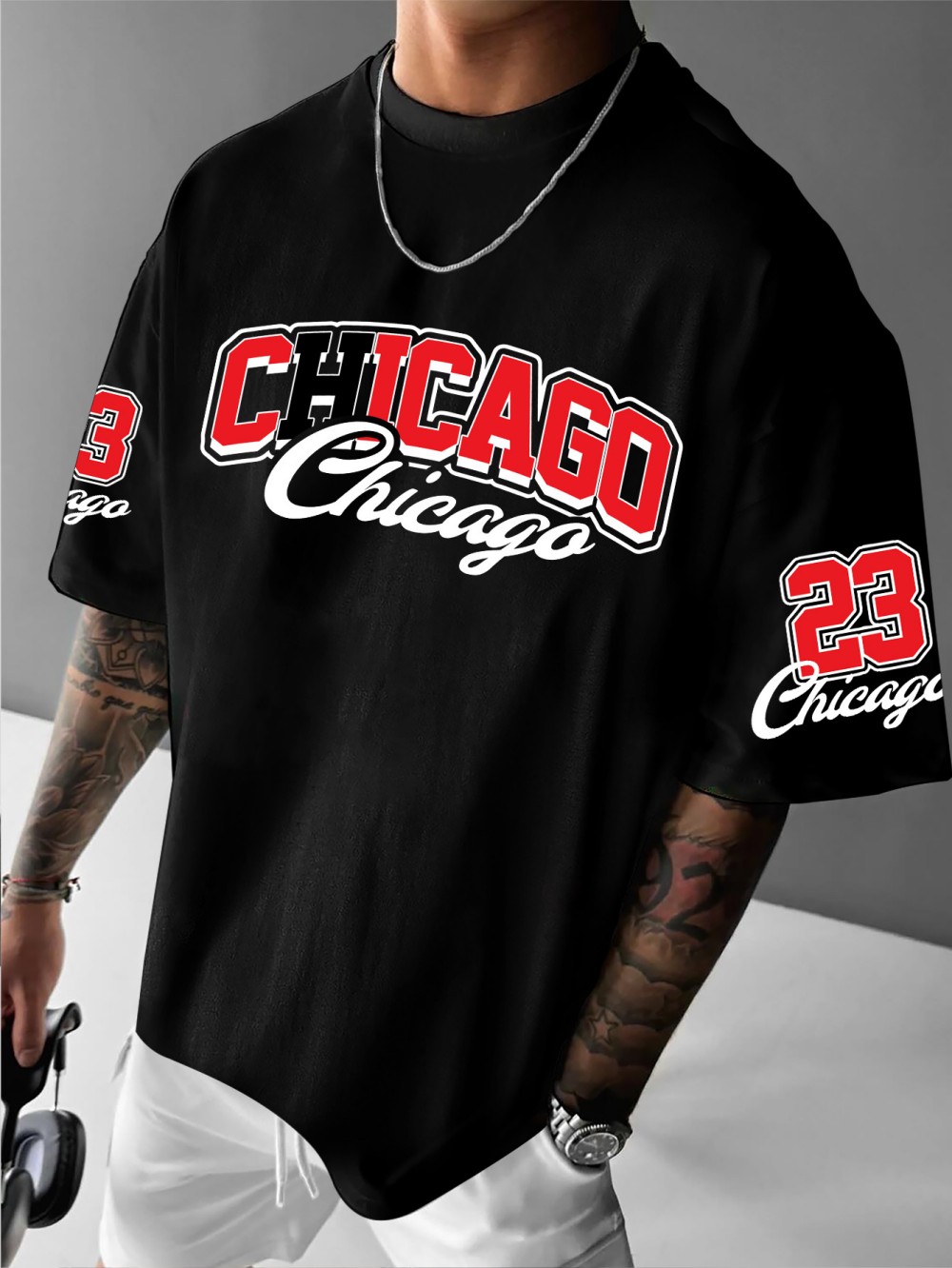 T-shirt d'été pour hommes euro - Street Fashion Chicago avis et prix