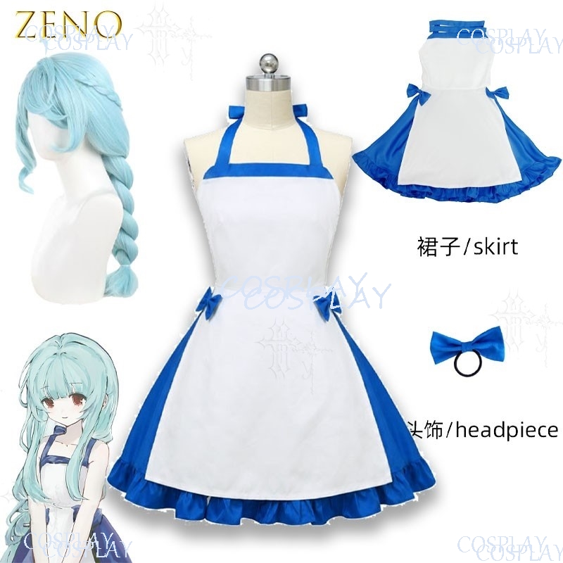 Tenue de cosplay complète bleu - Japanese Street Fashion Female avis et prix